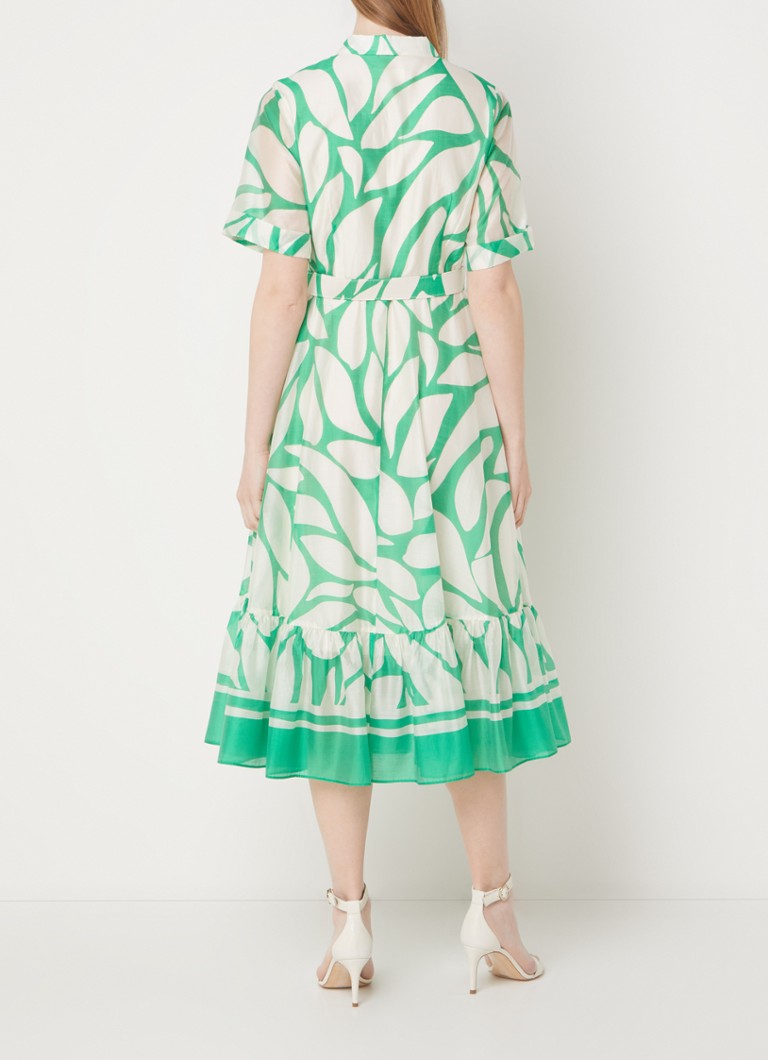 Vestido camisero midi Phase Eight Daphne en mezcla de lyocell con cinturón.