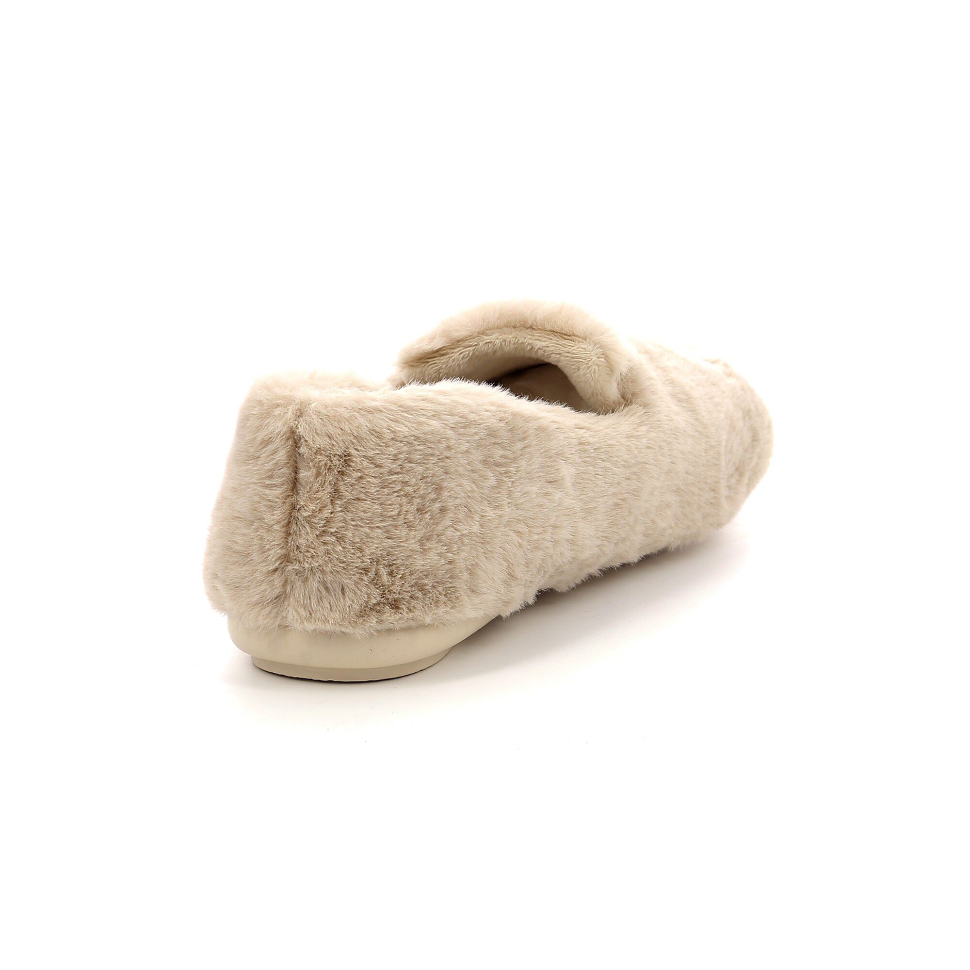 Chaussons femme en fausse fourrure DIM