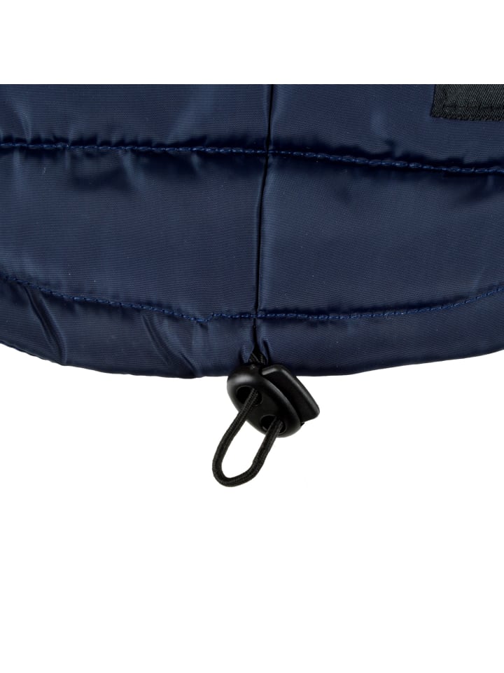 dynamic24 Hunde Mantel Jacke Winterjacke  in Blau günstig kaufen