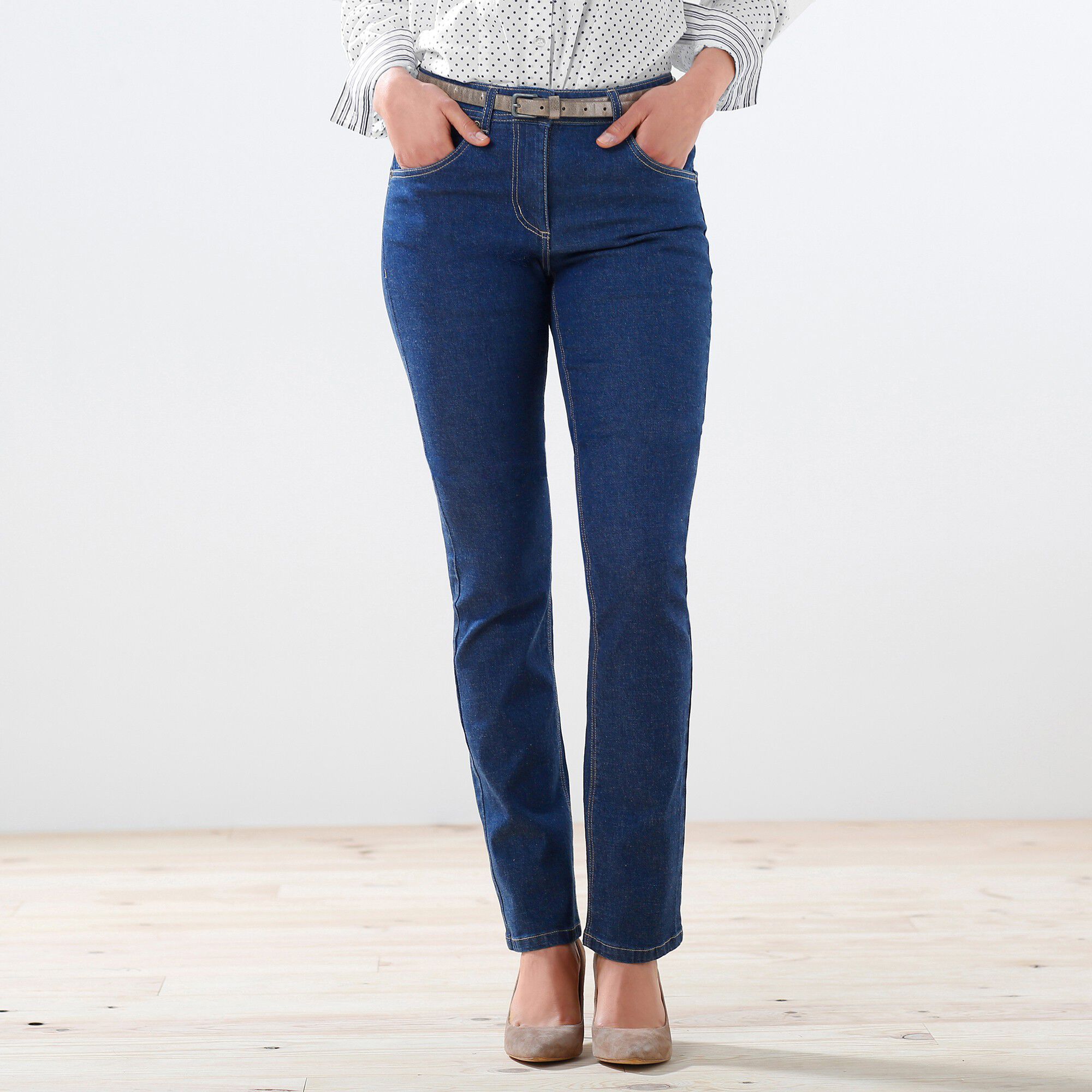 Jean sculptant coupe 5 poches