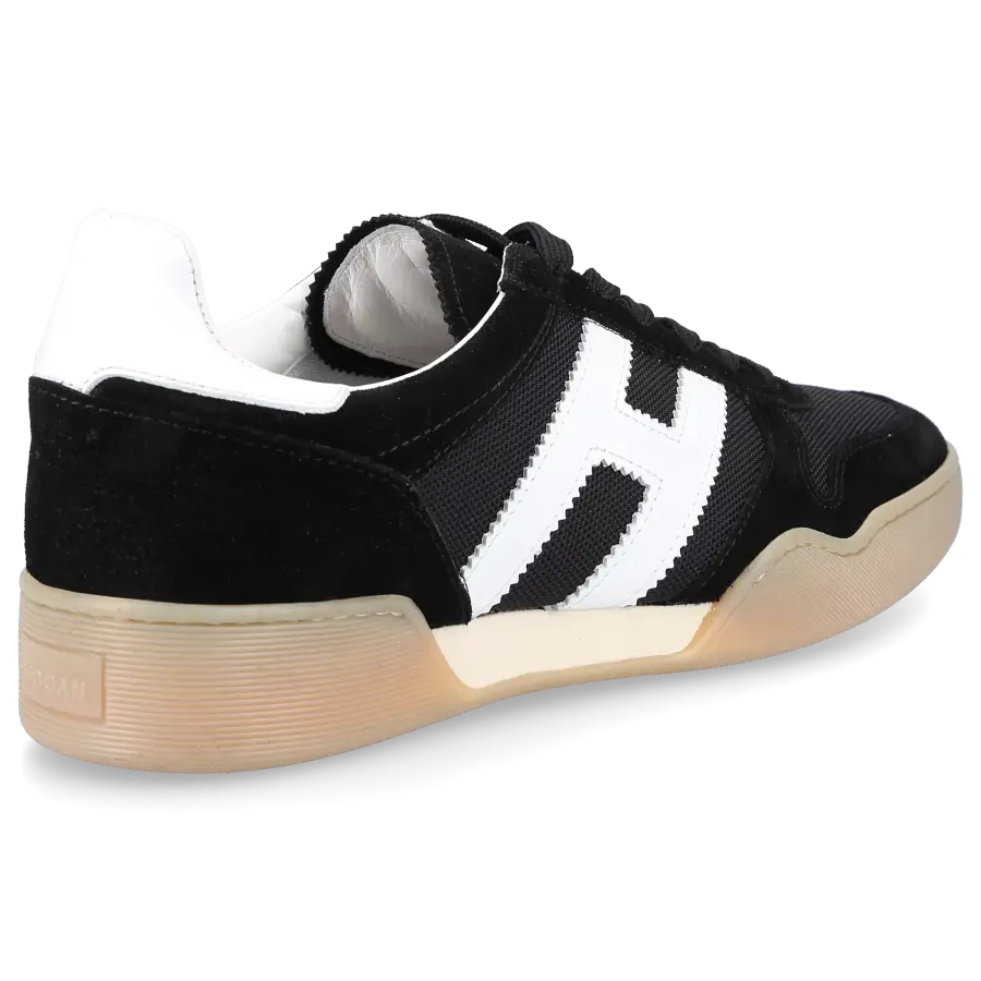 Hogan - Sneaker low H357 Veloursleder - schwarz