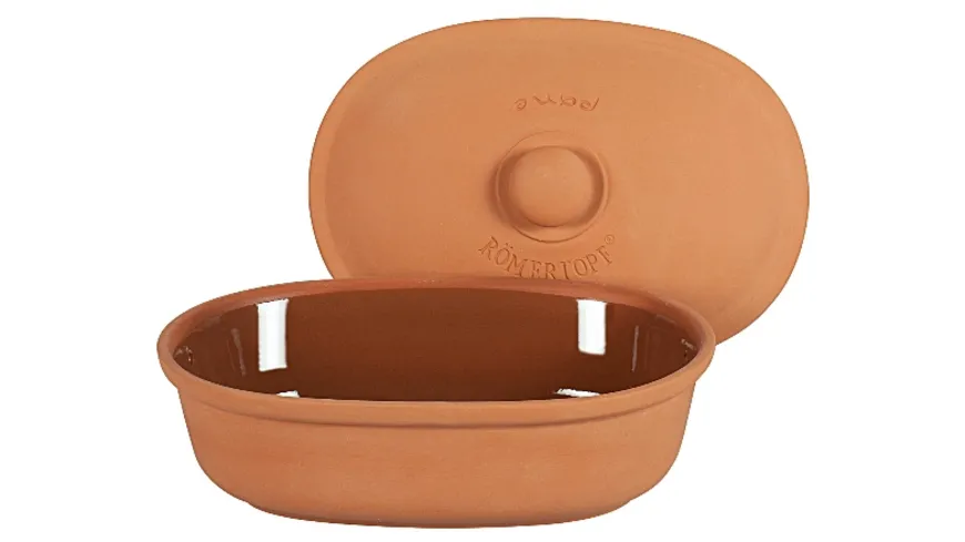RÖMERTOPF Brottopf oval terrakotta