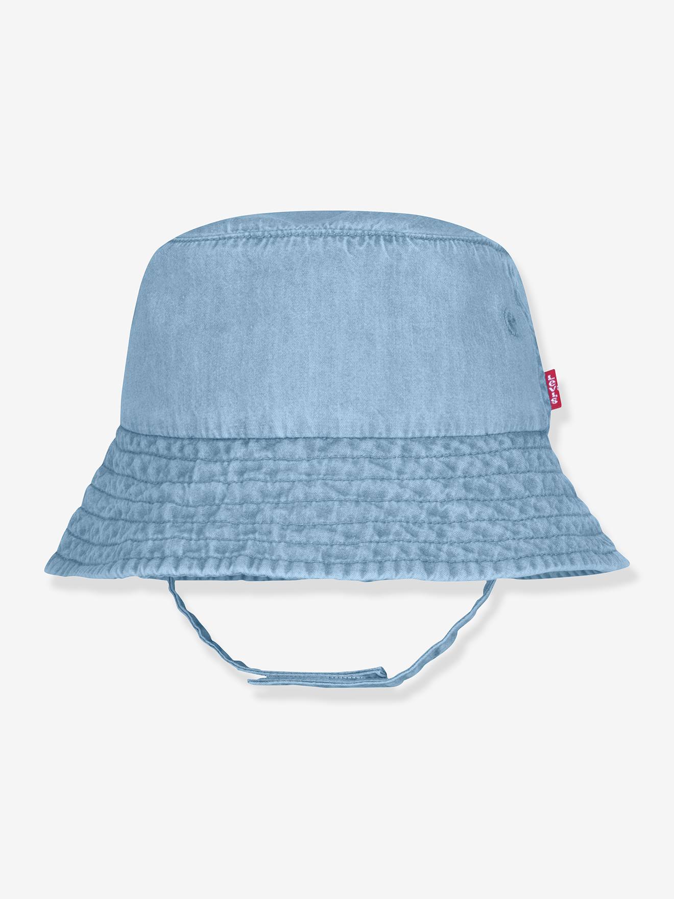 Levis Baby-Set: Overall & Sonnenhut Levi's - gebleicht