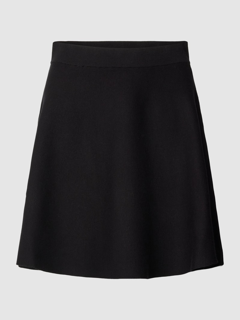 Minirock mit elastischen Bund Modell 'FONNY' in schwarz