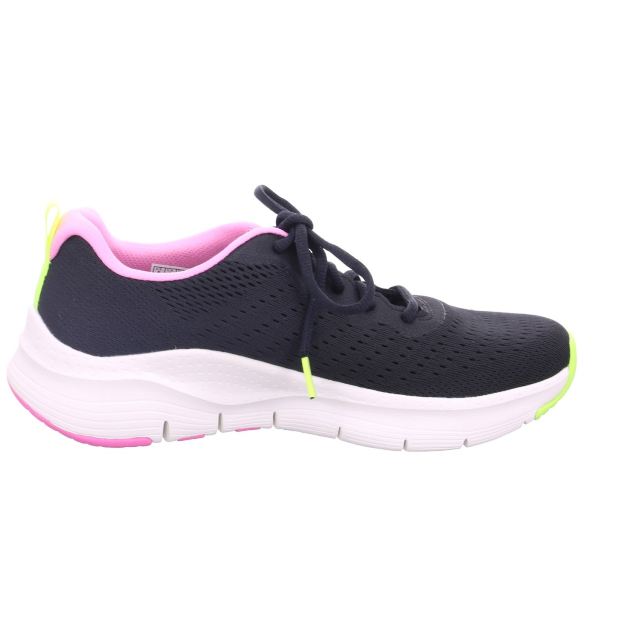 SKECHERS Freizeit Schnürer schwarz