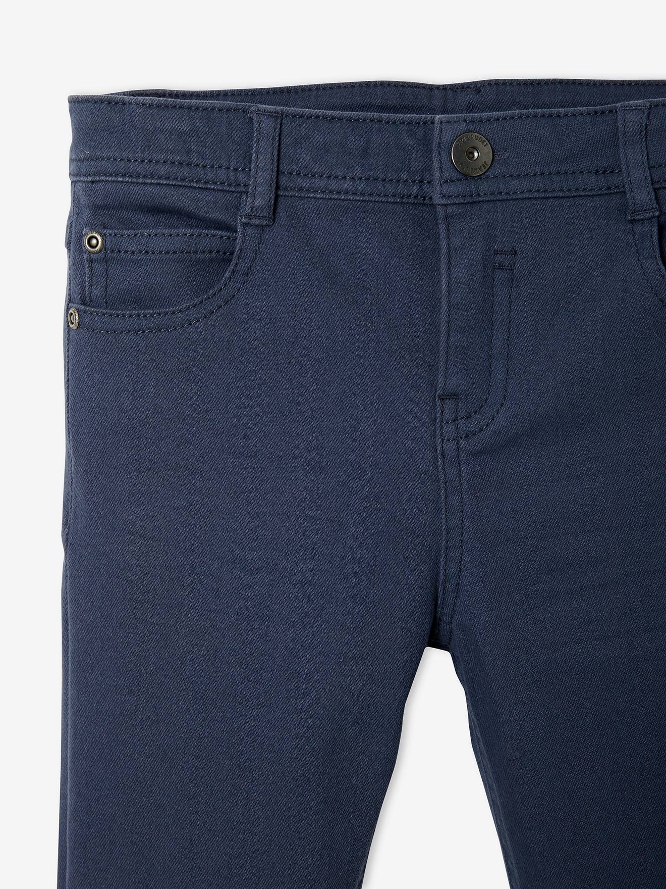 Pantalon slim MorphologiK LARGE garçon beige