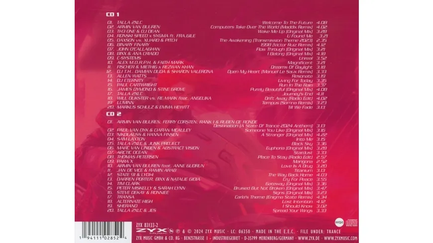 Trance Anthems 2024