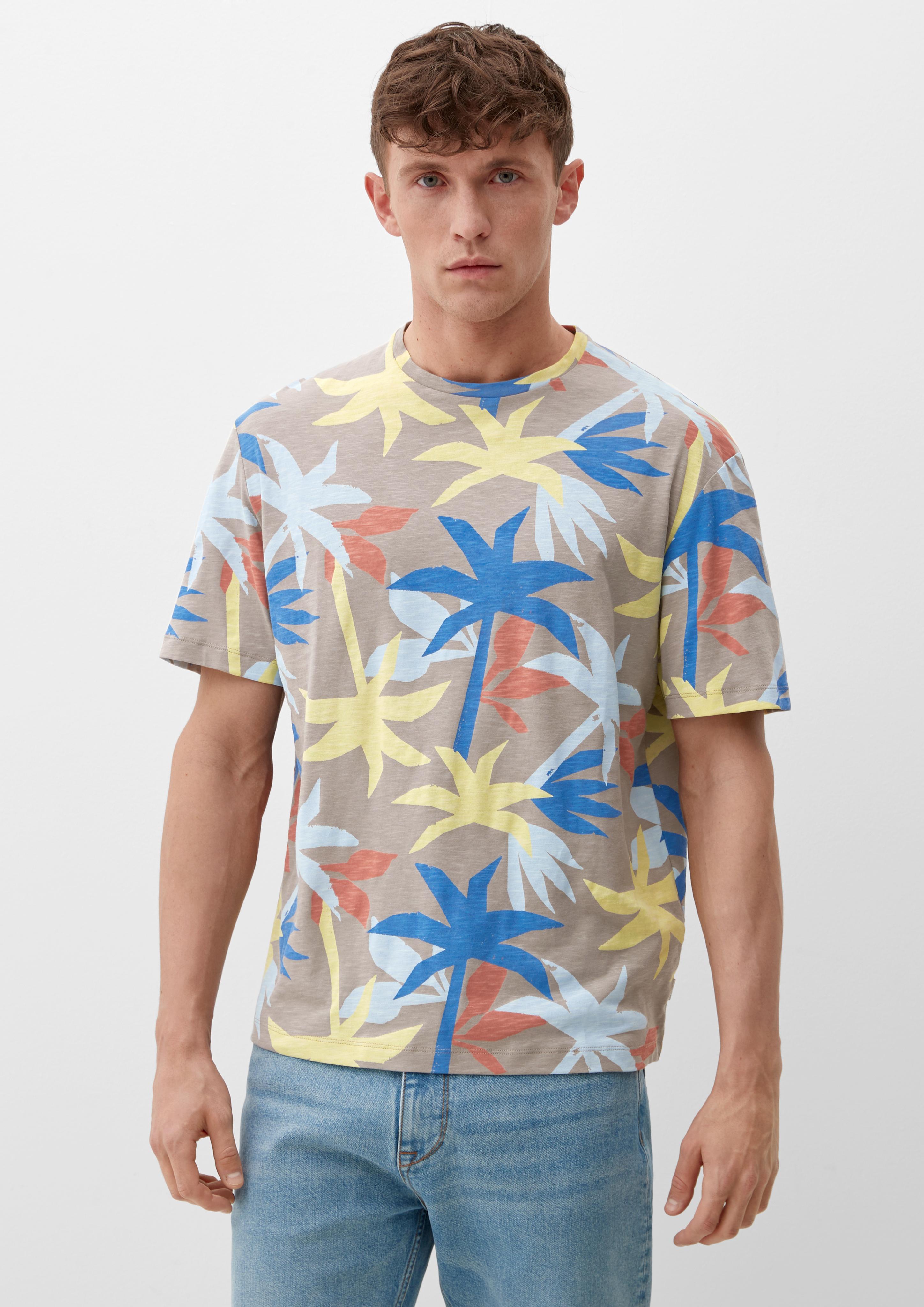 T-Shirt mit Alloverprint  2131377-81A2