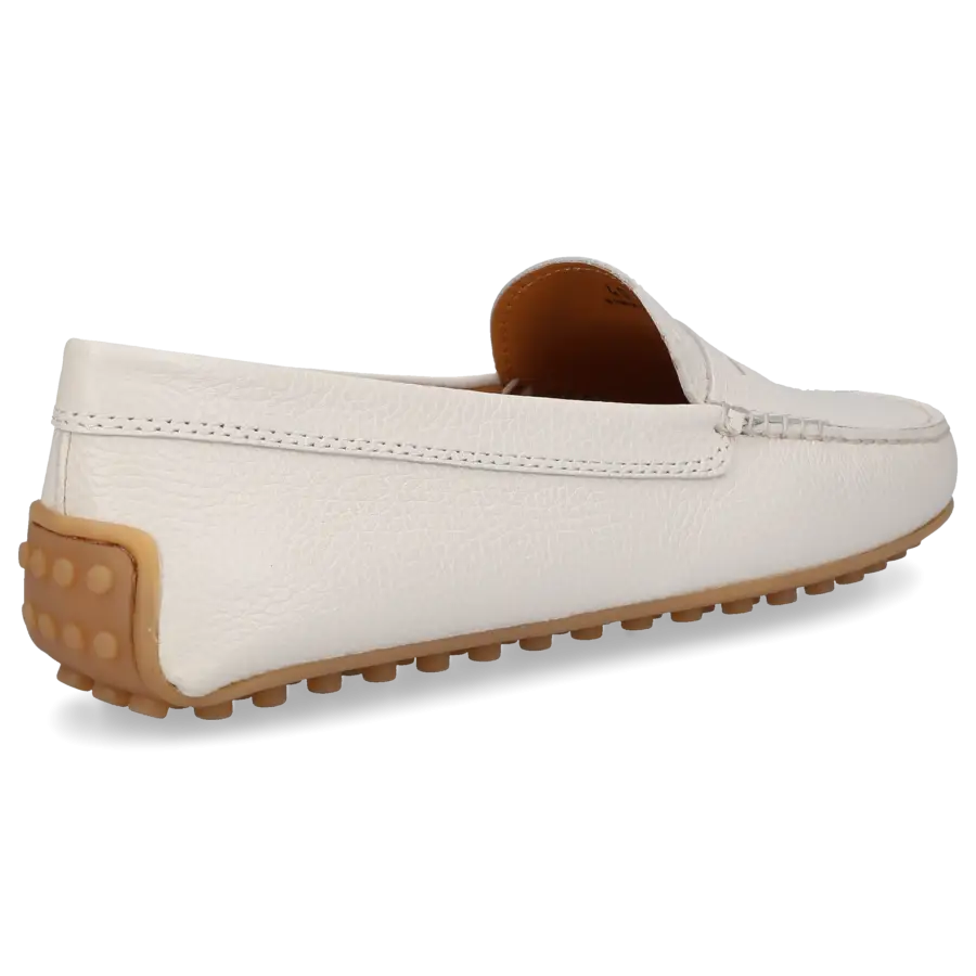 Tod's - Mokassins CITY GOMMINO Kalbsleder - weiß