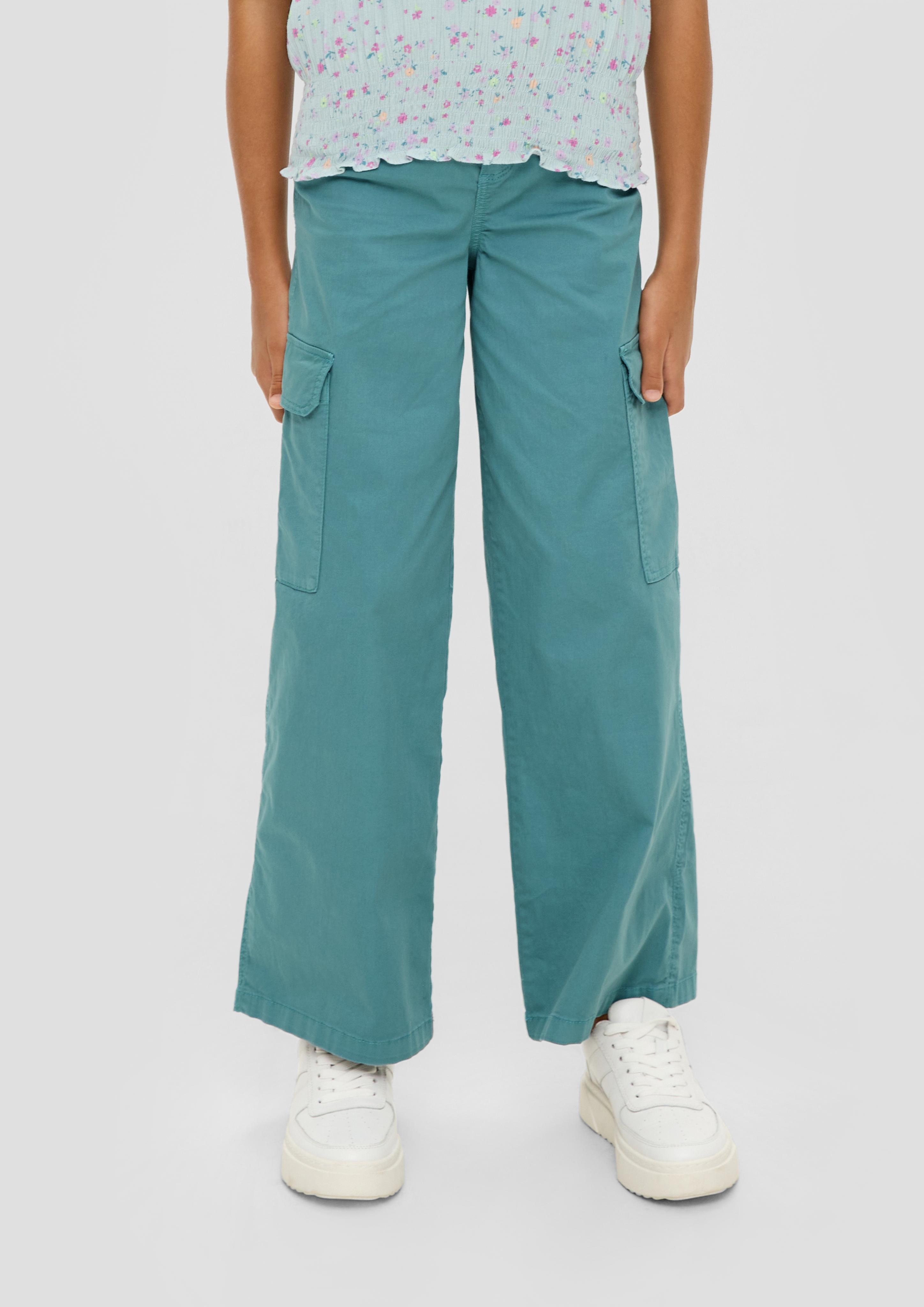 Loose: Wide-Leg-Pants im Cargo-Stil  2142452-6560