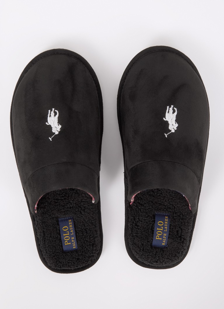 Papuci Ralph Lauren Klarence cu logo