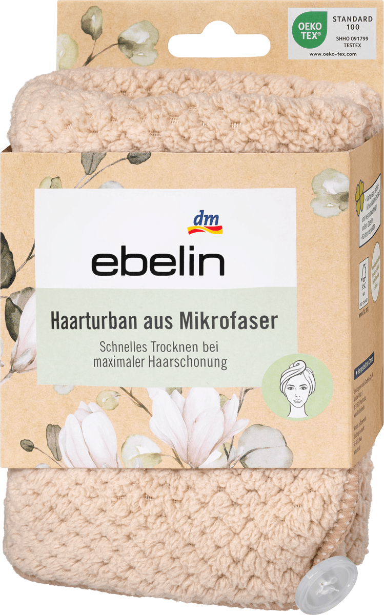 Haarturban Mikrofaser, 1 St