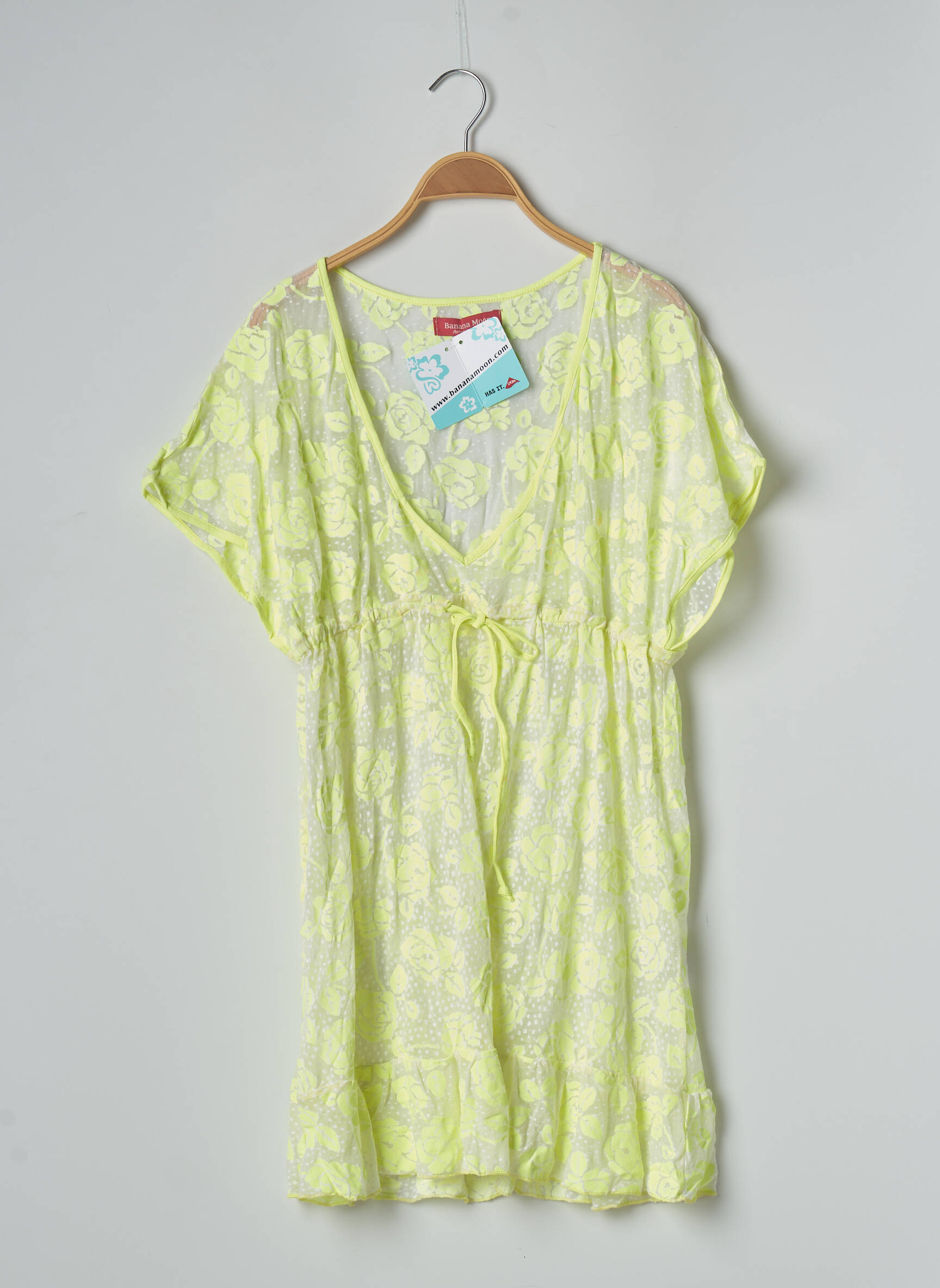 Banana Moon Tuniquemanchecourte Femme couleur vert