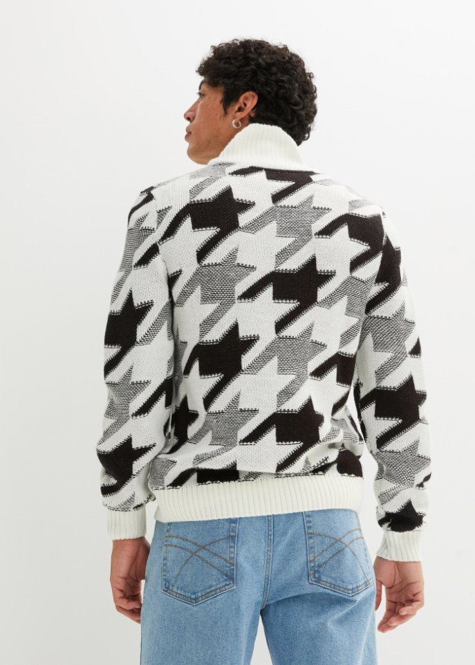 Pullover mit Schalkragen