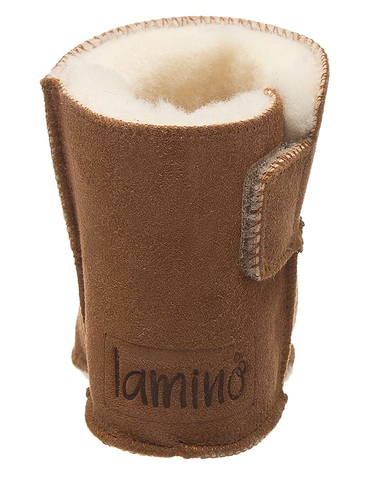 lamino Lammfellboots in Braun günstig kaufen 21/22