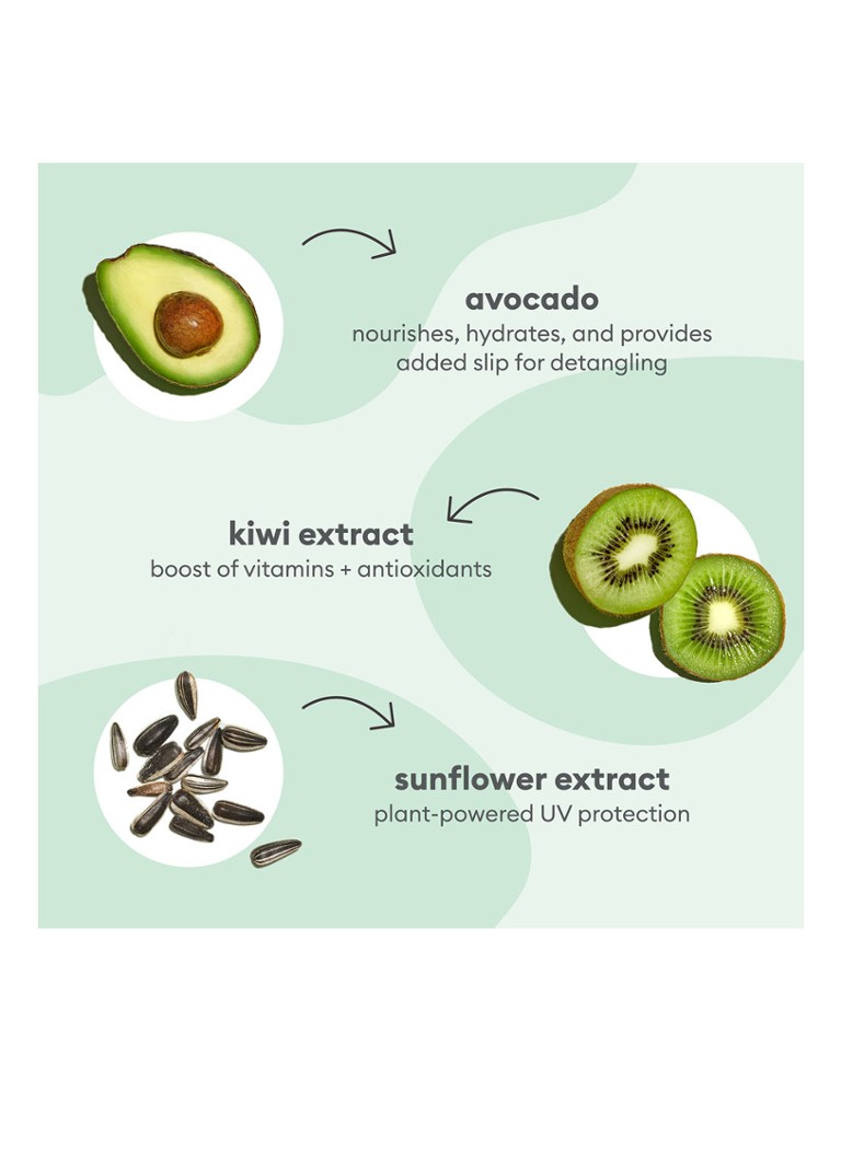 Briogeo Mini Spray hidratant 3 în 1 Briogeo Superfoods™ cu avocado și kiwi - Format de călătorie