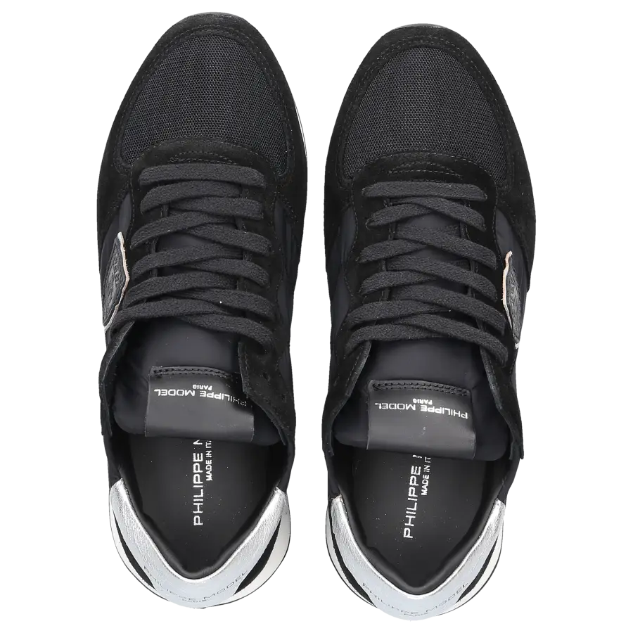 Philippe Model - Sneaker TRPX BASIC Veloursleder - schwarz