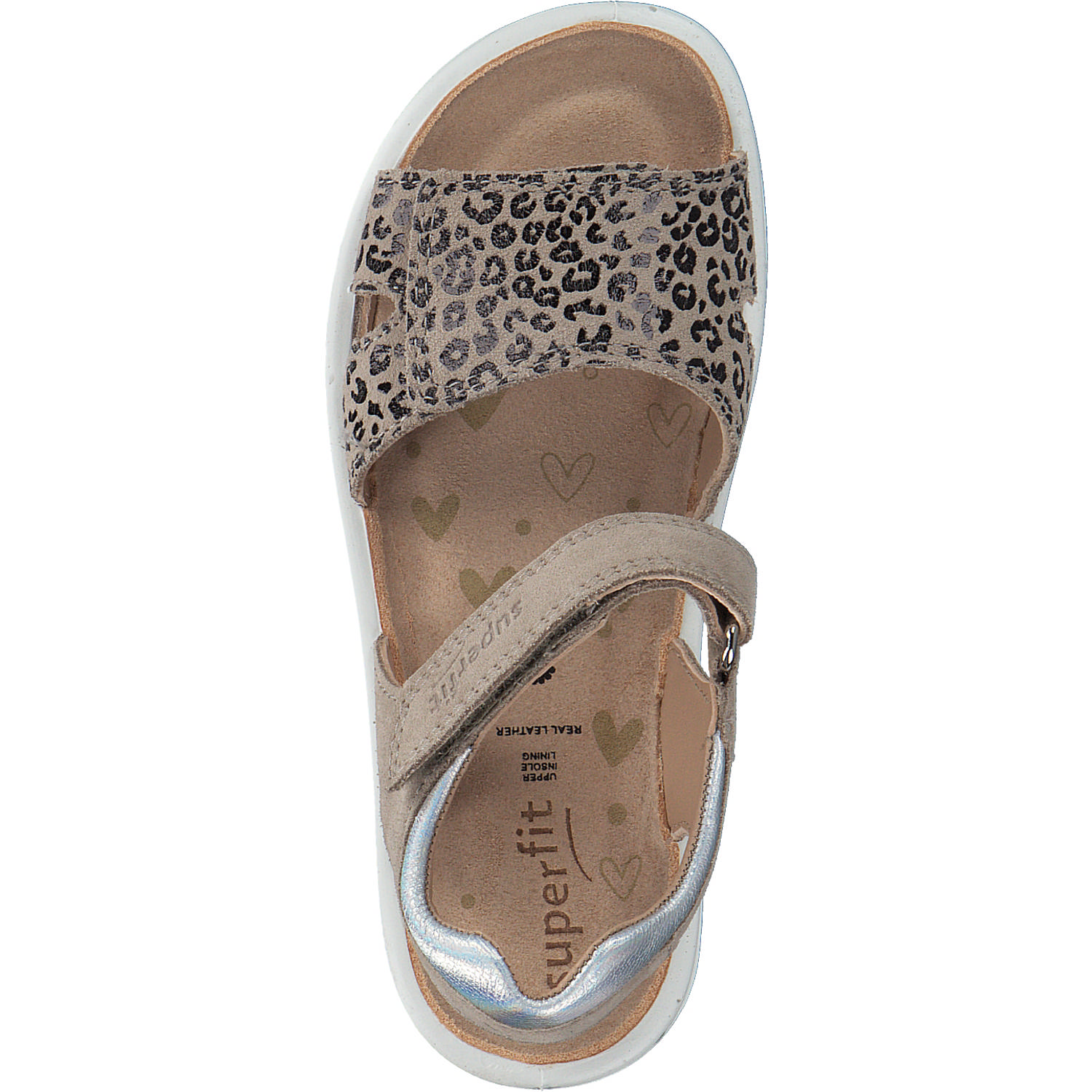 Superfit SPARKLE 09004, Sandalen (Kinder), Kinder, beige