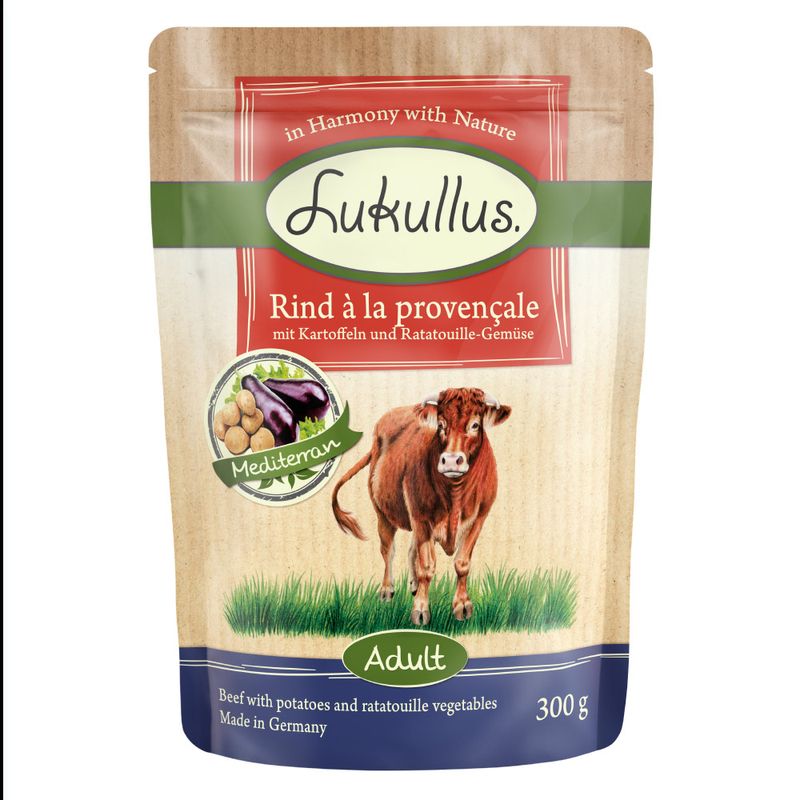 Sparpaket Lukullus Frischebeutel 48 x 300 g