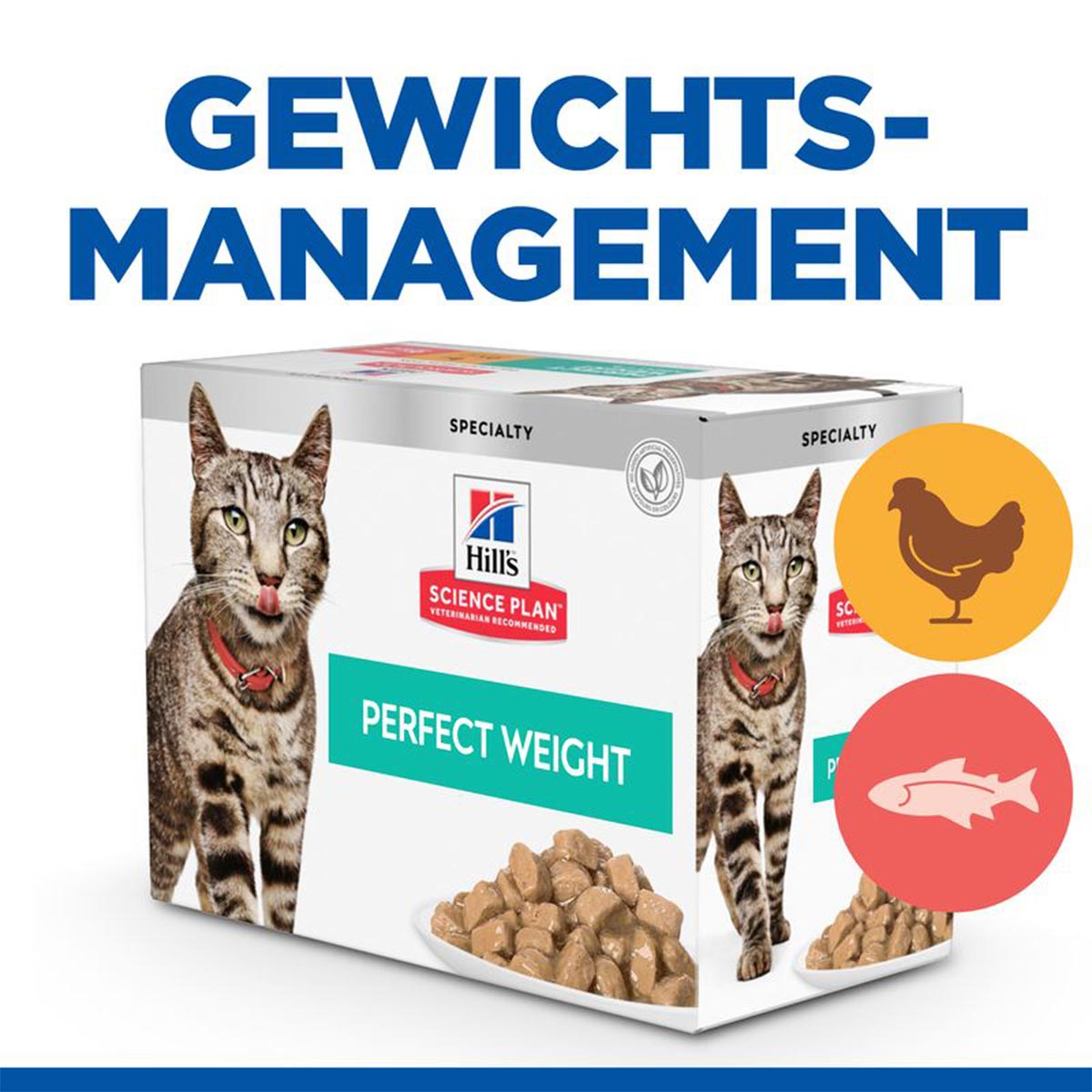 Hill's Science Plan Perfect Weight Multipack 12x85g bei ZooRoyal