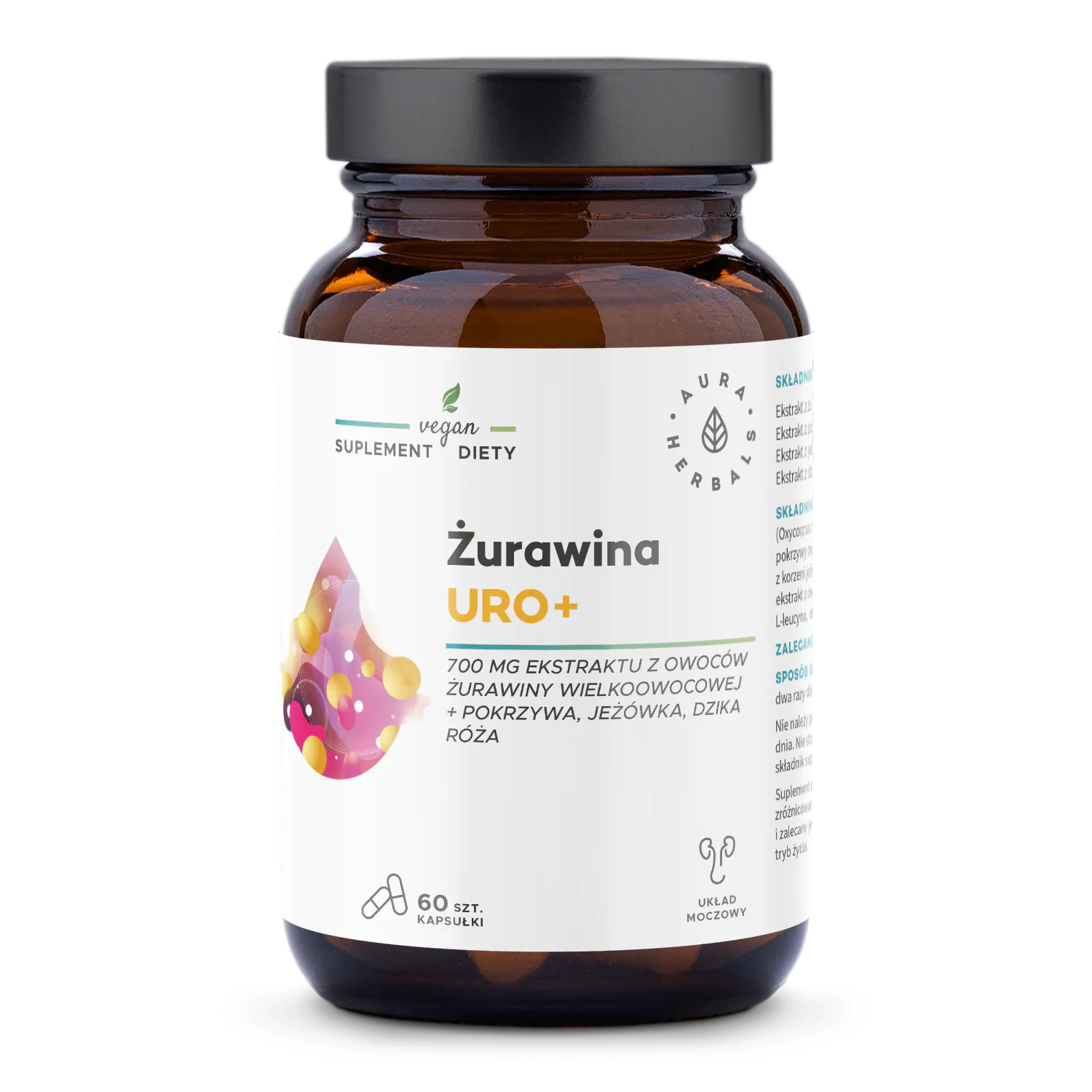 Aura Herbals Brusnica Uro+, kapsule