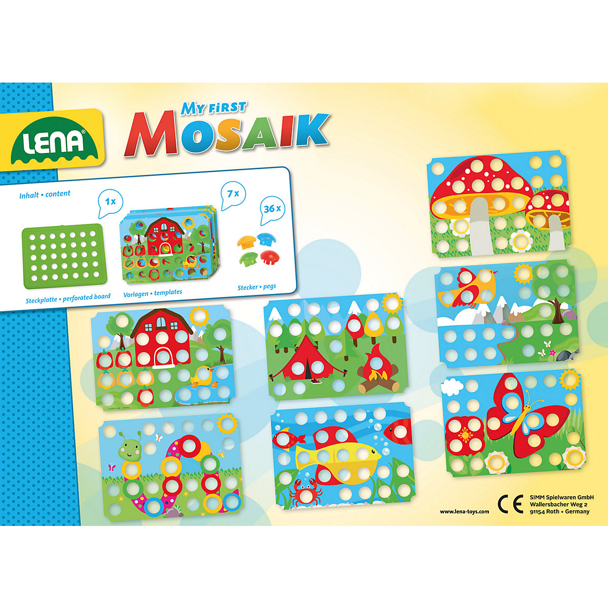 My First Mosaik Natur, Mosaik-Steckspiel