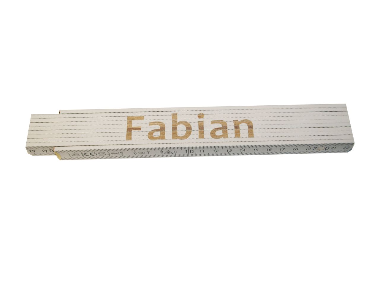 Heka Werkzeuge GmbH Meterstab weiß Fabian