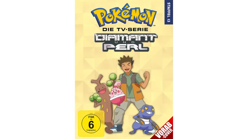Pokémon - Die TV-Serie: Diamant und Perl - Staffel 13  [4 DVDs]