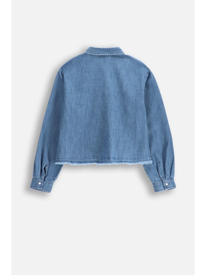 Coccodrillo Langarmhemd in blau günstig kaufen