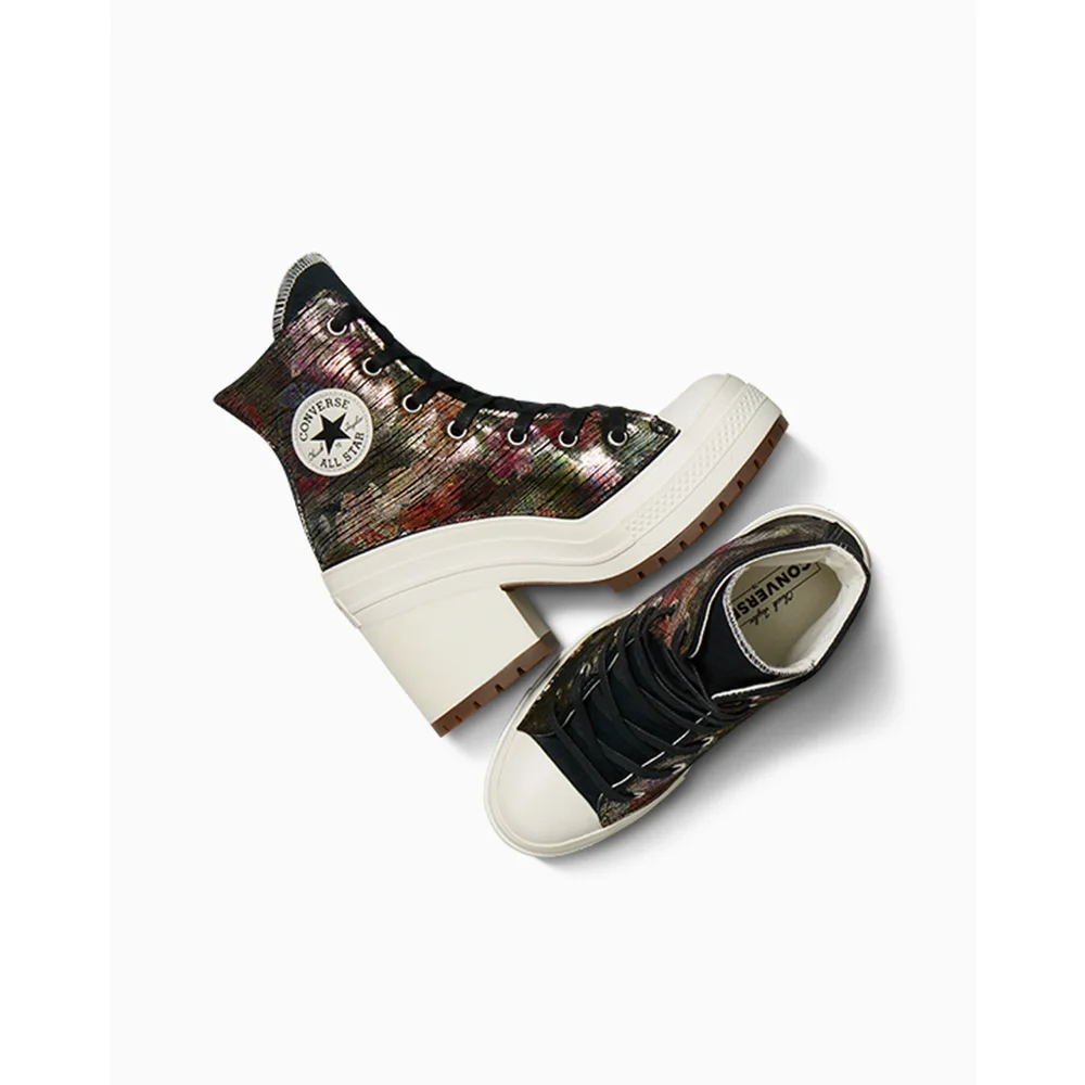 Converse Chuck 70 De Luxe Heel Metallic A07919C / schwarz