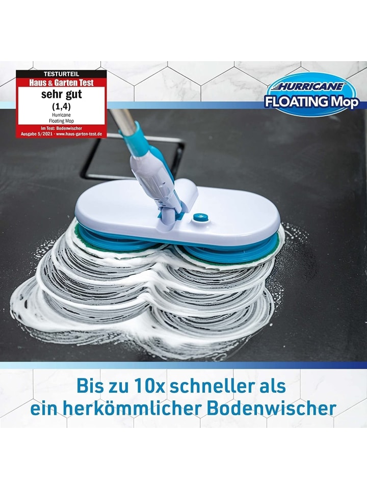Hurricane Hurricane Akku Wischer Floating Mop in Blau günstig kaufen onesize