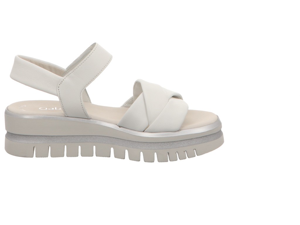 GABOR Klassische Sandalen weiss