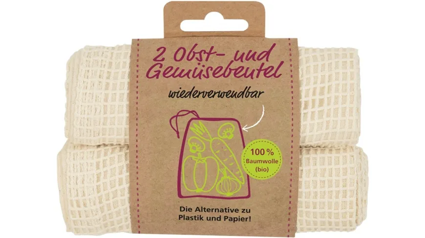 Alnatura Bio Baumwollbeutel Obst und Gemüse