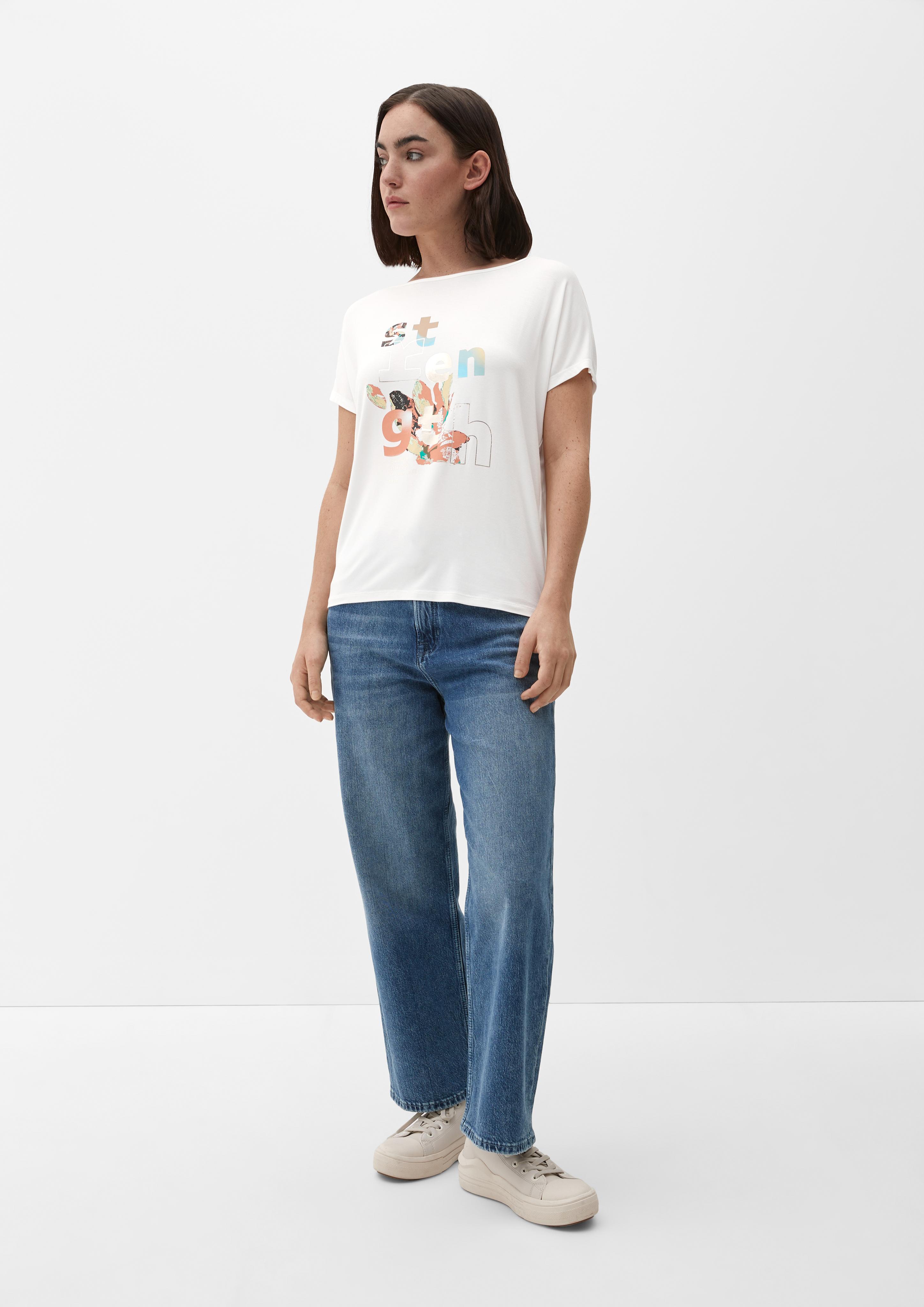 Shirt aus Viskosestretch  2130560-02D1
