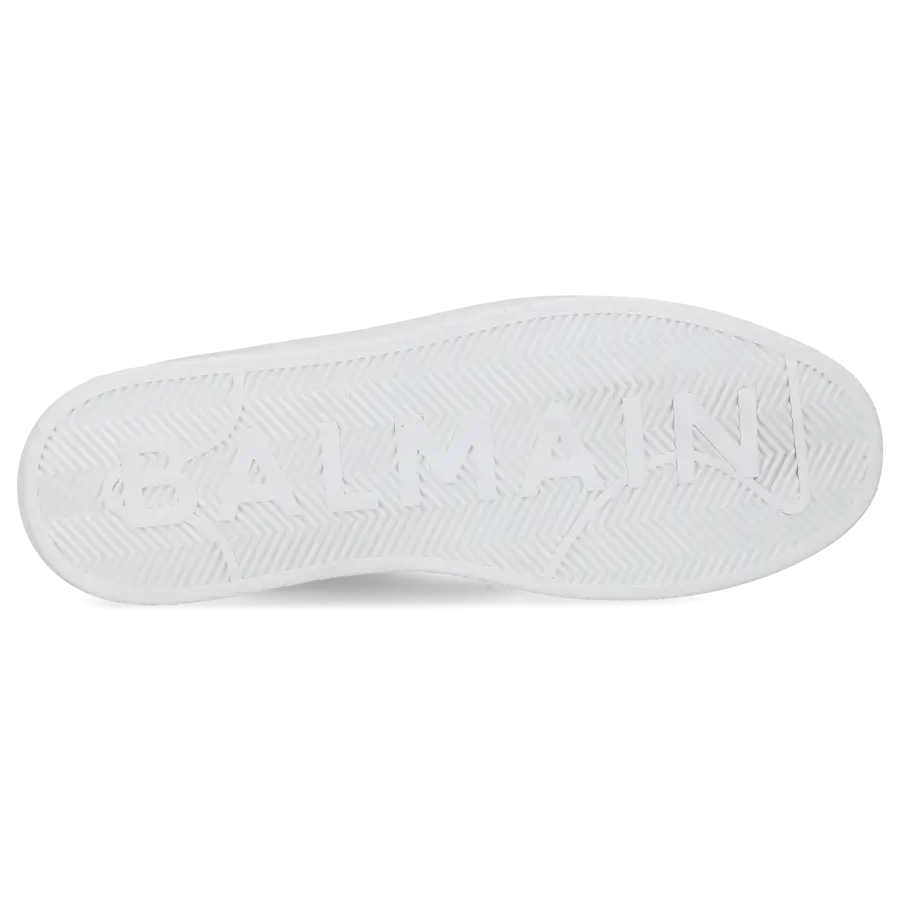 Balmain - Sneaker low B-COURT Kalbsleder - schwarz