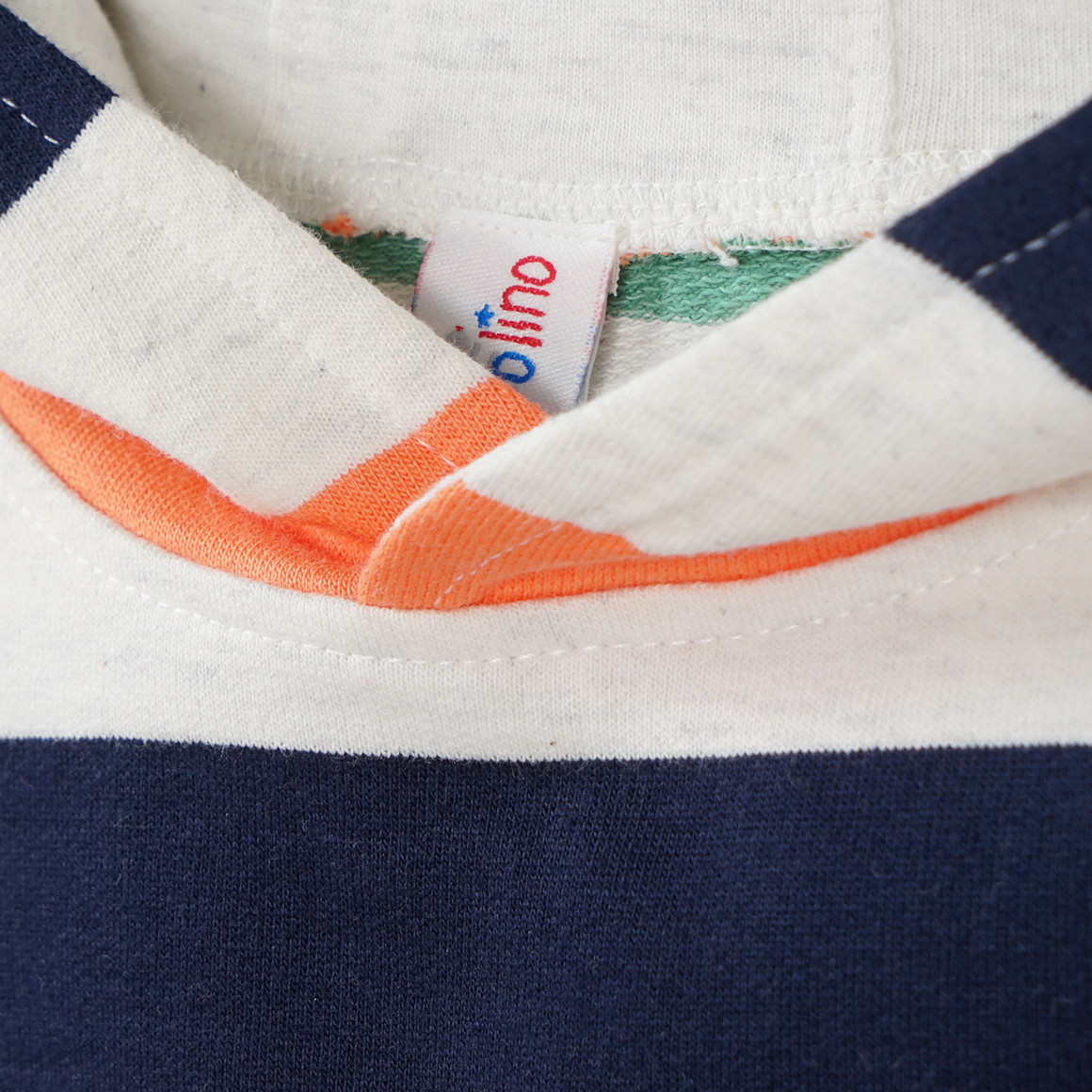 Jungen Hoodie mit Streifen