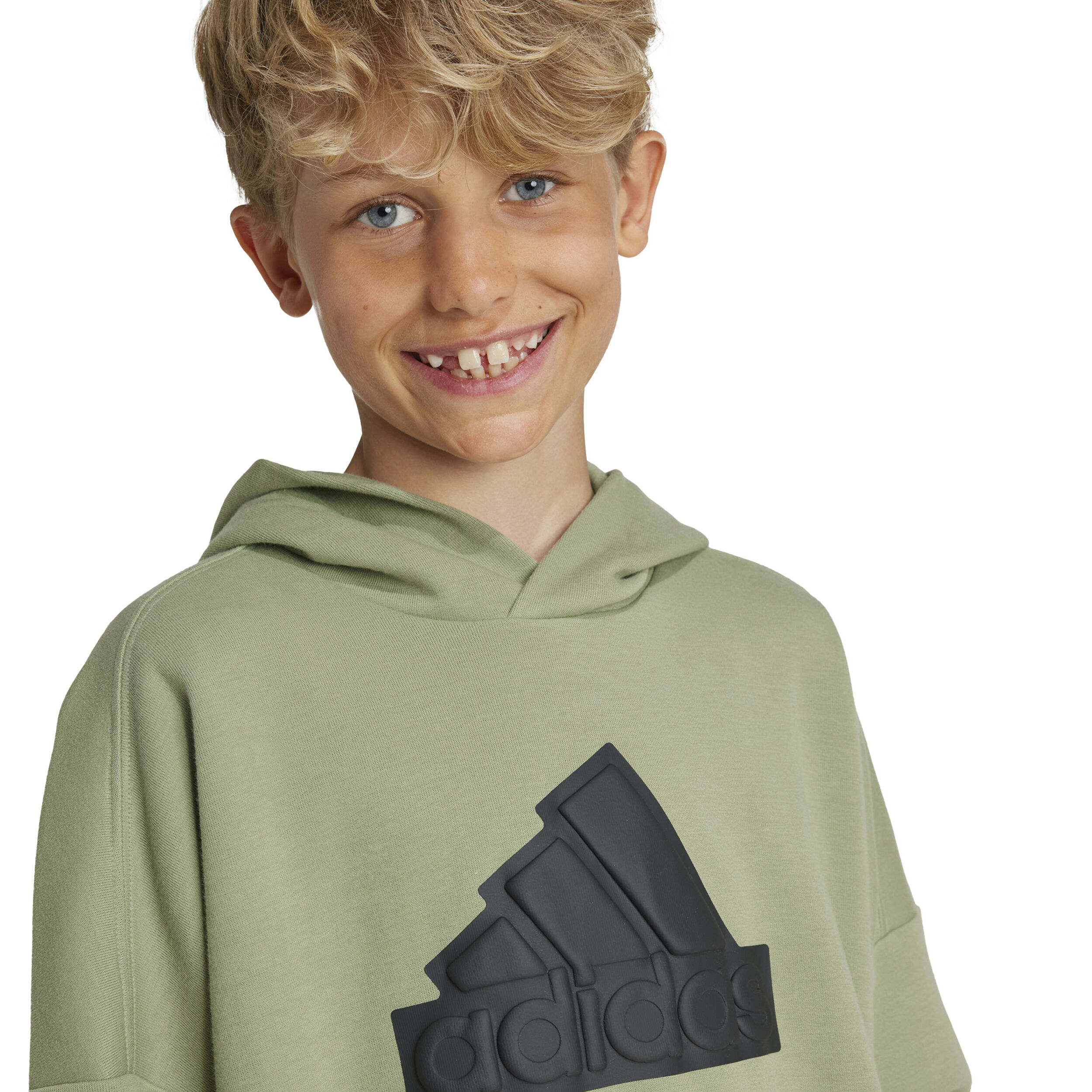 Future Icon Logo Hoody Kinder - Salbei