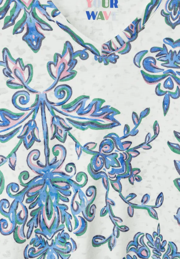 CECIL Multicolor Ornament Burn Out