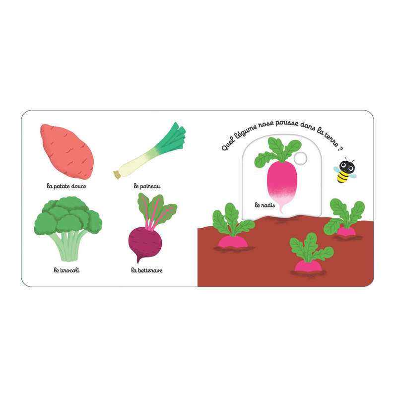 Livre Mon Imagier des légumes - Nathan Jeunesse