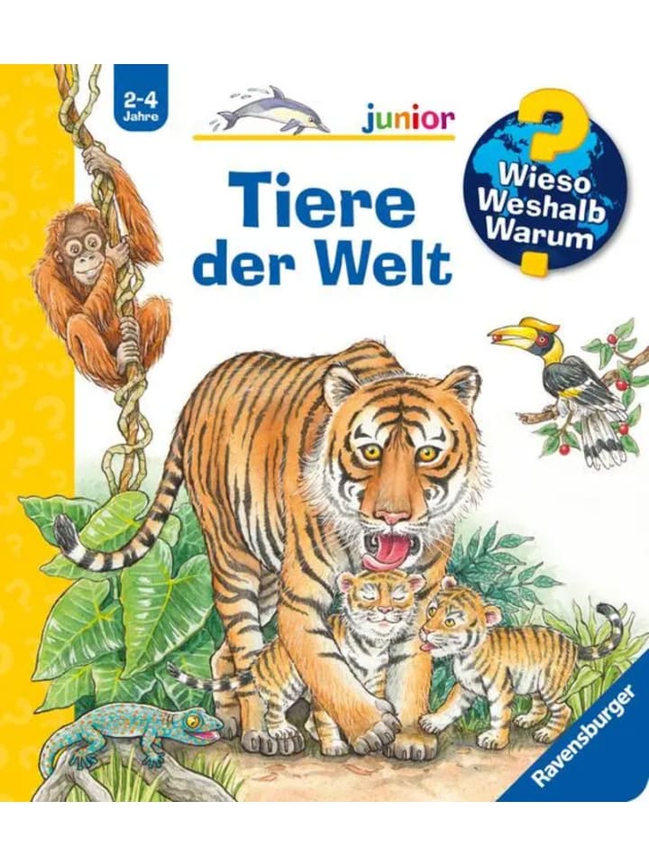 Ravensburger Wieso? Weshalb? Warum? junior, Band 73 - Tiere der Welt günstig kaufen onesize