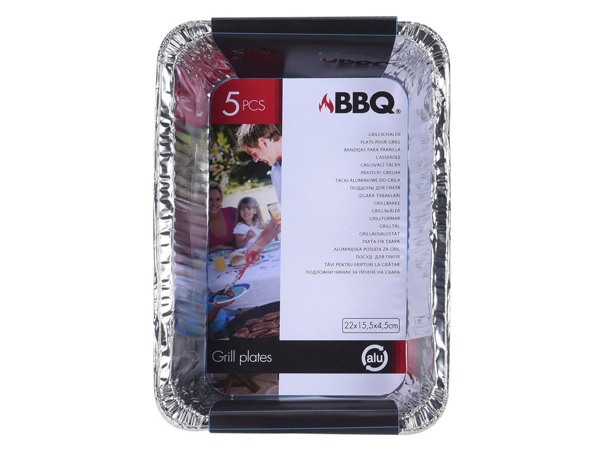 Rechteckige Grillschalen