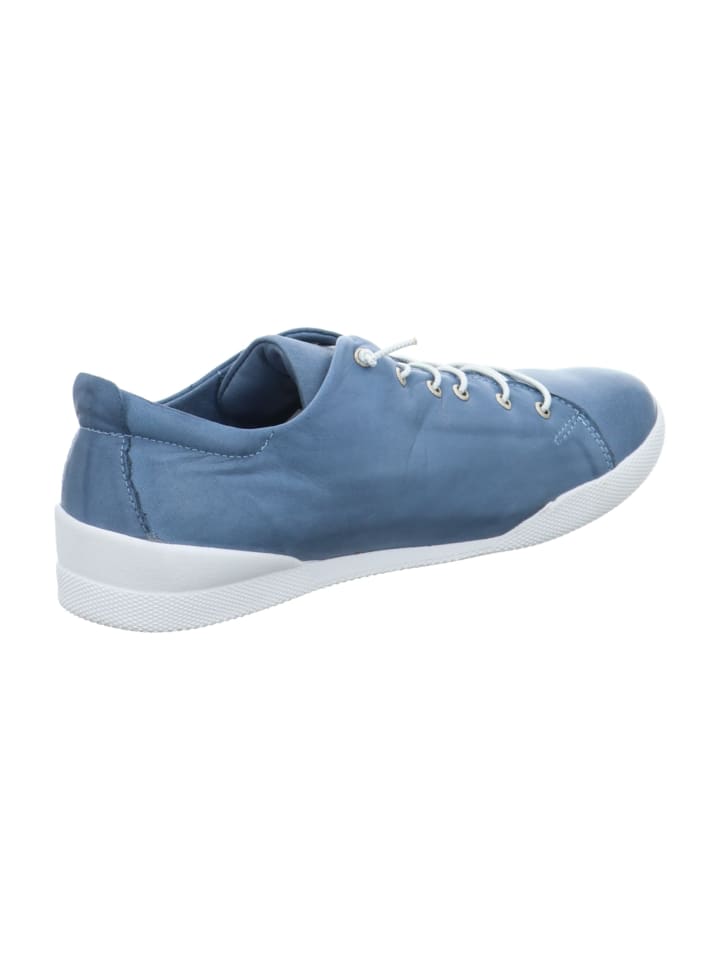 Andrea Conti Komfort Schnürschuhe in Blau günstig kaufen