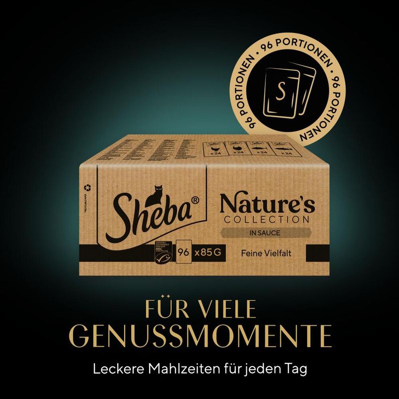 Sheba Nature's Collection in Sauce 96 x 85 g