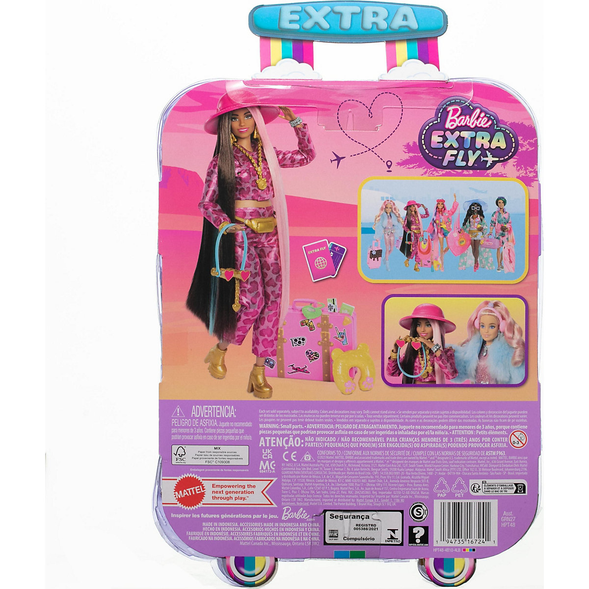 Barbie Extra Fly Safari Puppe