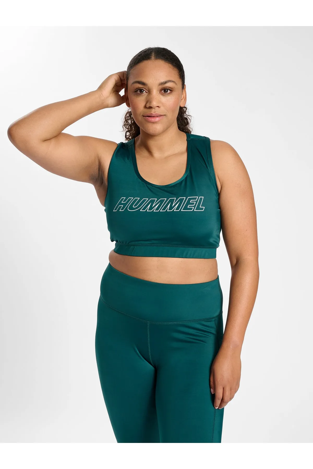 hummel  Sport-BH - Grün - Lizenzartikel