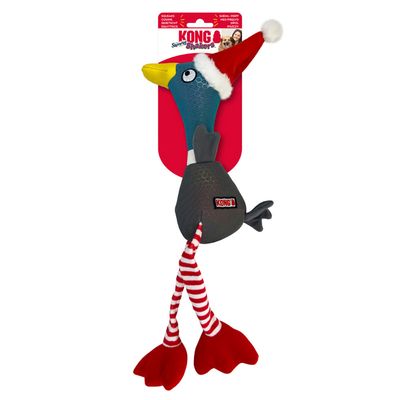KONG Holiday Shakers Shimmy Ente