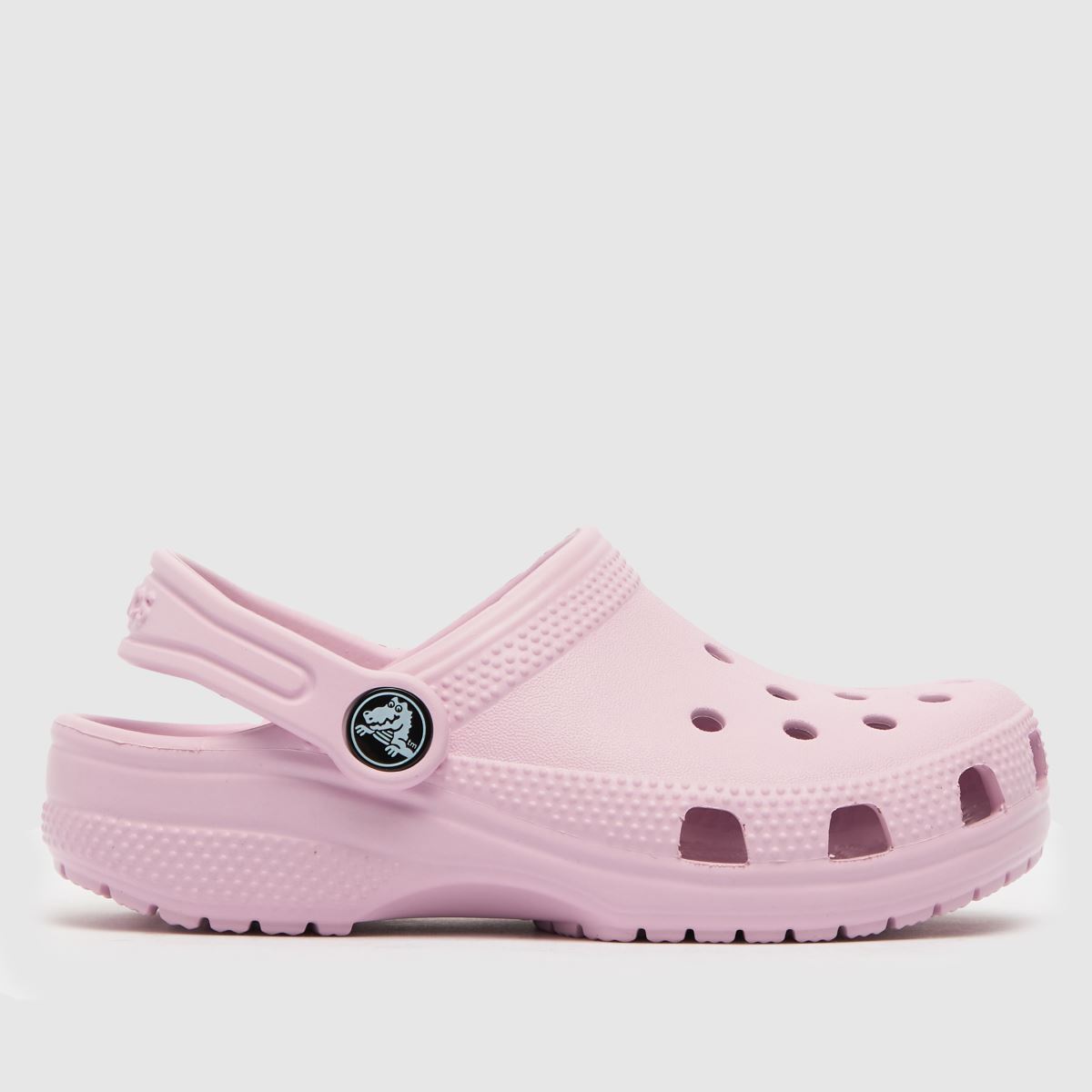 Crocs ljusrosa klassiska träskor flickor juniorsandaler