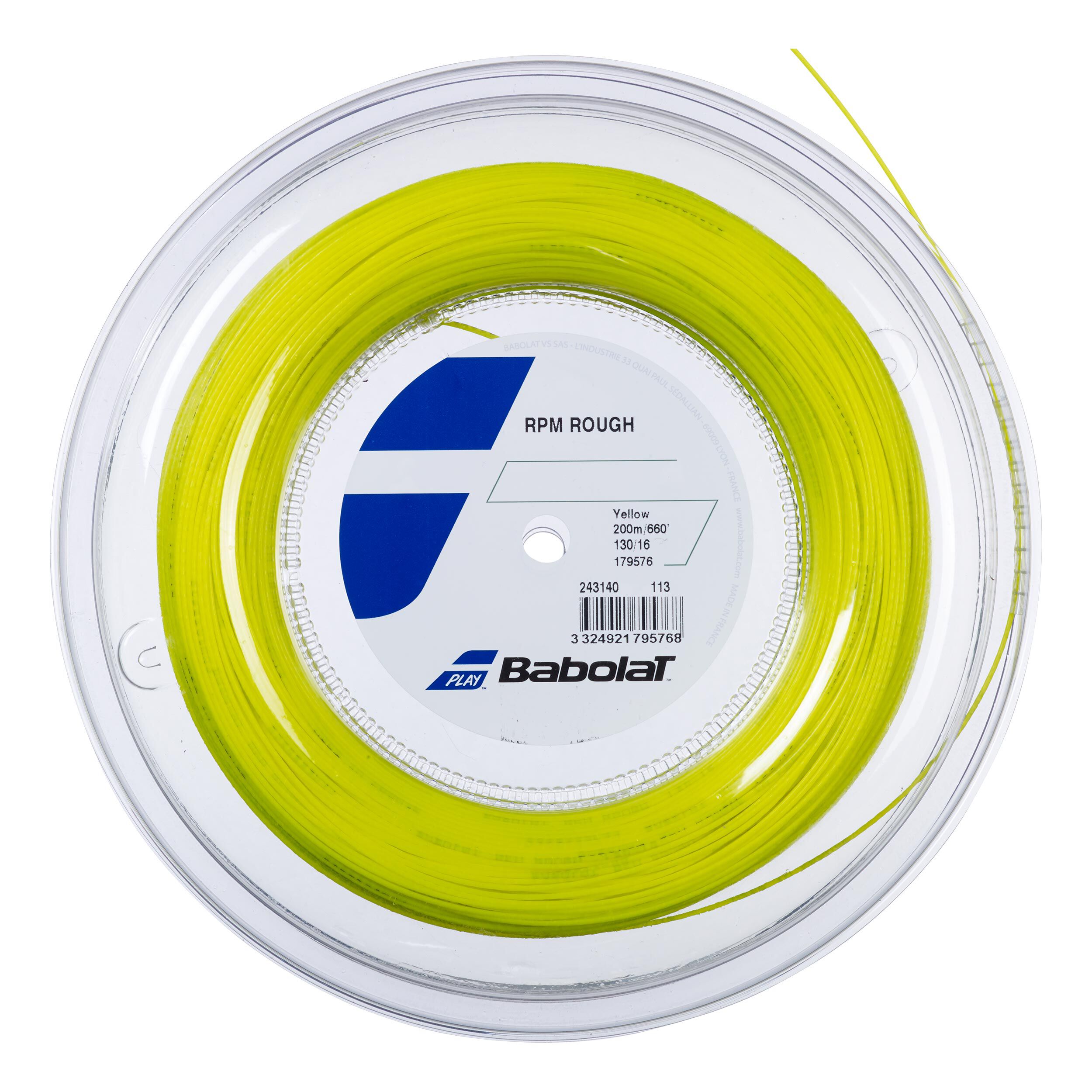 RPM Rough Saitenrolle 200m - Gelb