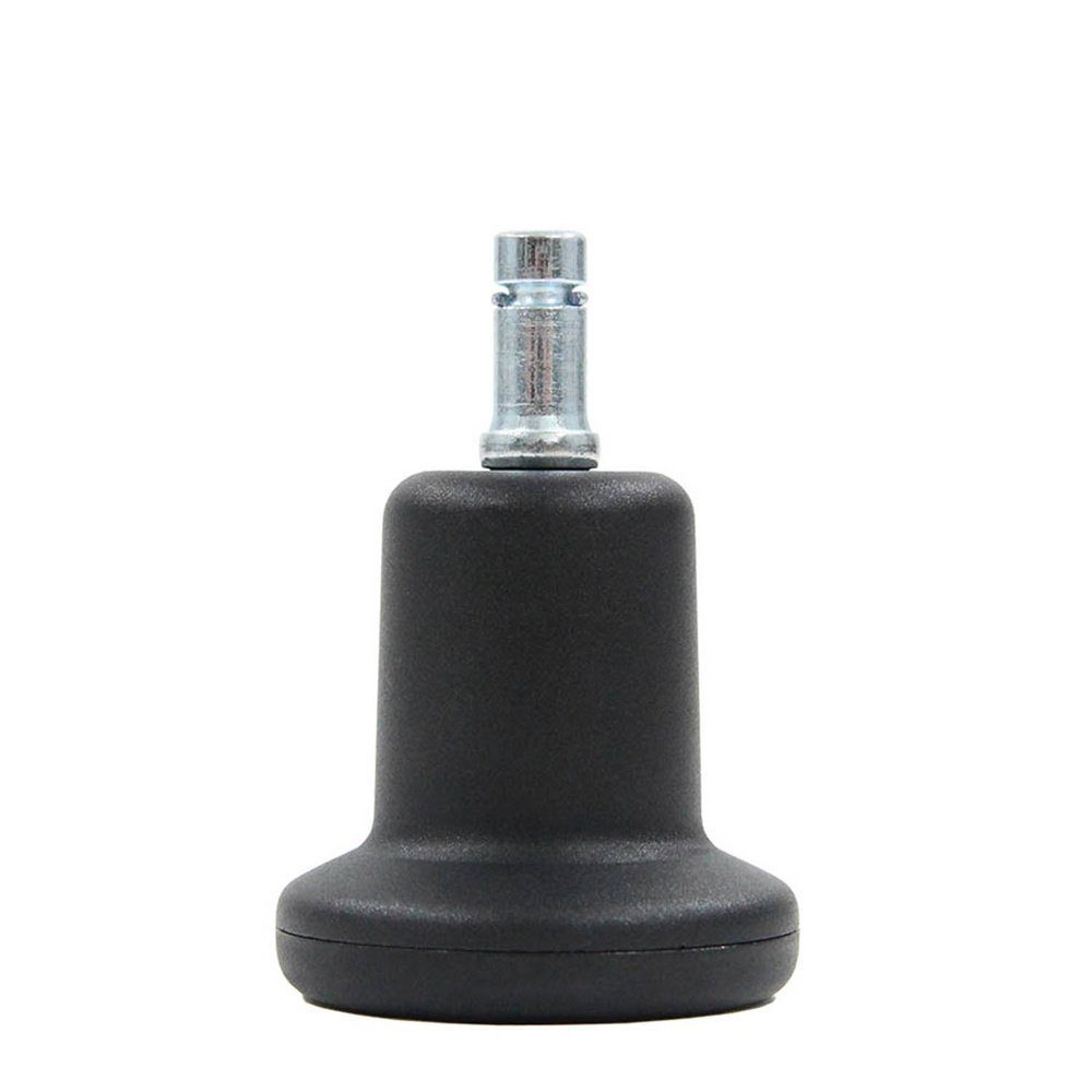 hjh OFFICE Stuhlrolle Stuhlgleiter 5x STAND 11mm/50mm Metall, Kunststoff, (Bürostuhlgleiter)