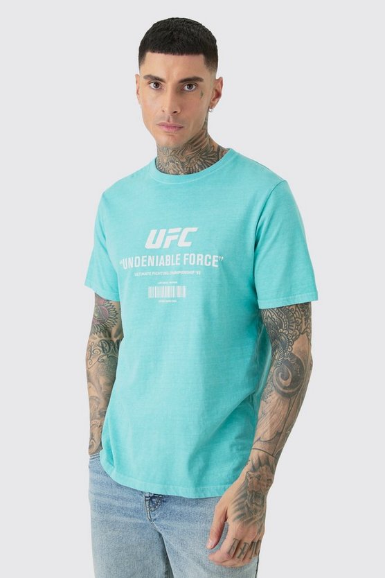 Tall grünes T-Shirt mit lizenziertem Ufc Print
